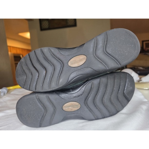 Earth Origins Dayton Ankle Boots Dark Gray Side Zip Buckle Comfort Size 10 - Picture 6 of 10